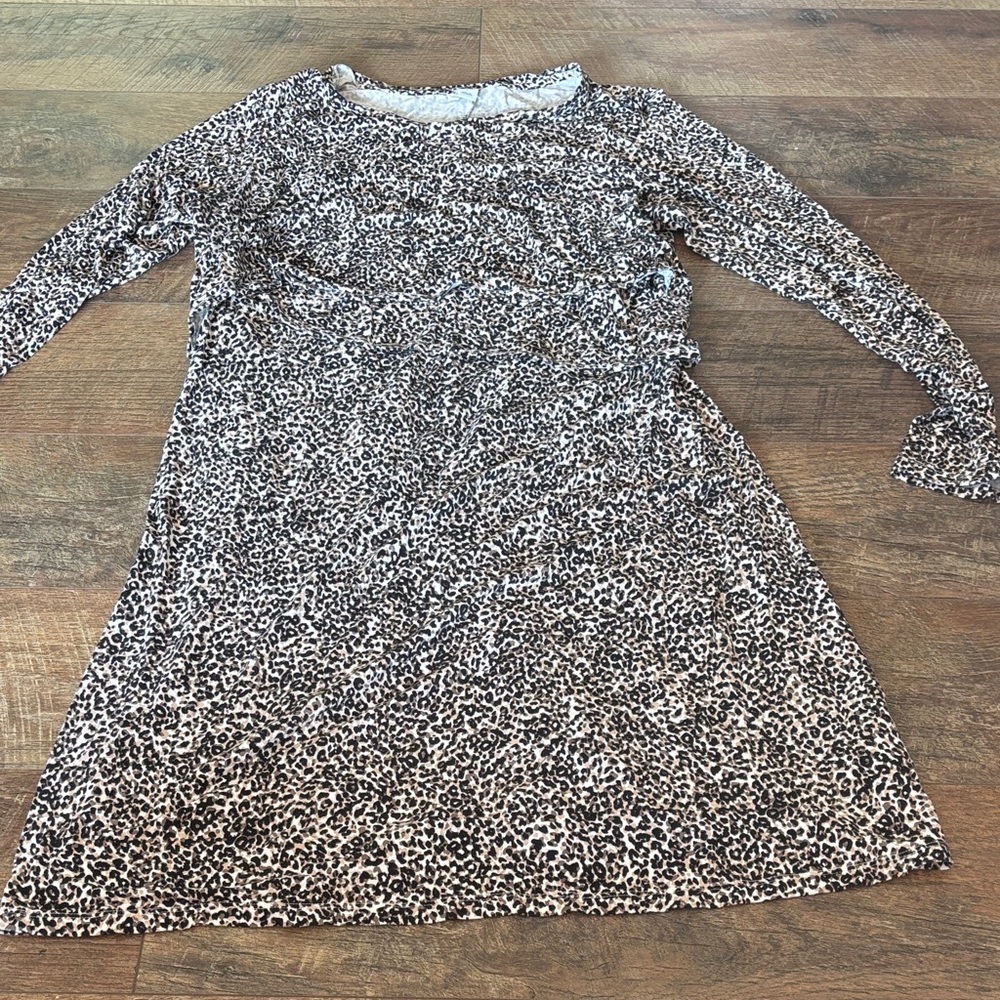 Old Navy Leopard Nursing Dress